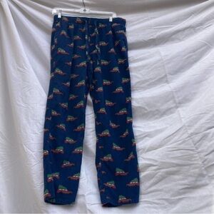 J. Crew blue flannel winter pajama pants, size medium